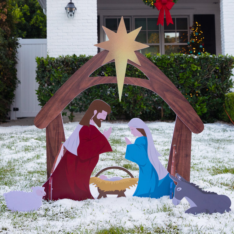 The Holiday Aisle® Nativity Scene Lawn Art & Reviews Wayfair